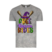 Free Broom Rides Vintage Tee | Teevron
