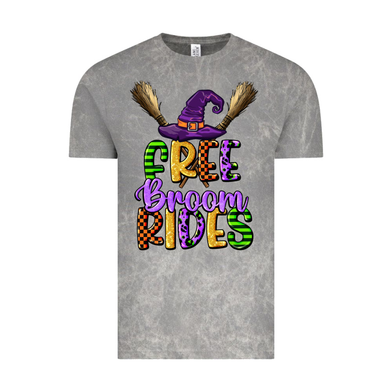 Free Broom Rides Vintage Tee by CowGirlArtShop | Teevron