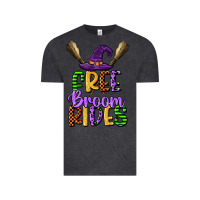 Vintage Black free broom rides Vintage Tee - CowGirlArtShop