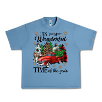 Pebble Blue its the most wonderful time of the year Urban Heavy Tee - CowGirlArtShop