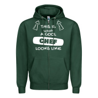 Sports Green chef t  shirtthis is what a cool chef looks like t  shirt Zipper Hoodie - trangStudio