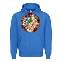 True Royal Christmas chicken Zipper Hoodie - Artiststas