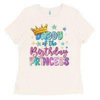 Bone daddy of the birthday princess Ladies Tee - NancyCooperArtShop