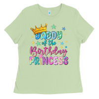 Matcha daddy of the birthday princess Ladies Tee - NancyCooperArtShop