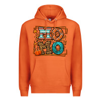 Carrot Fall Autumn Leopard Momo Premium Hoodie - LillyAllenDesigns