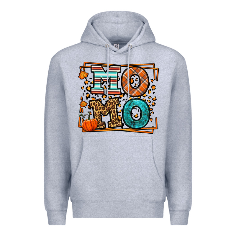 Fall Autumn Leopard Momo Premium Hoodie by LillyAllenDesigns | Teevron