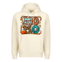Sandshell Fall Autumn Leopard Momo Premium Hoodie - LillyAllenDesigns