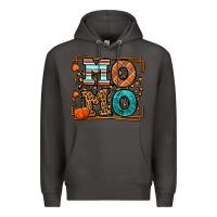 Smoke Fall Autumn Leopard Momo Premium Hoodie - LillyAllenDesigns