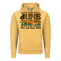 Vintage Mustard Juneteenth Vintage Hoodie - HowdyJamesFarm