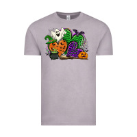 Vintage Zinc halloween heart Vintage Tee - CowGirlArtShop