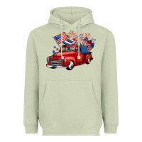 Matcha american truck 4th of july Heavyweight Hoodie - BarkalooDesign