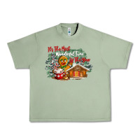 Oil Green its the wonderful time of the year Urban Heavy Tee - CowGirlArtShop