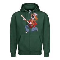 Sports Green floyd pepper Zipper Hoodie - trangStudio