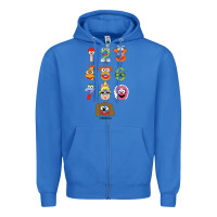 True Royal muppet babies Zipper Hoodie - trangStudio