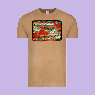 Christmas Serape Sunflower Background Vintage Tee Designed By Jasminsmagicworld