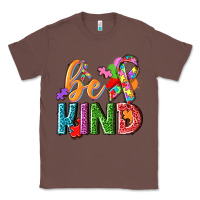 Chestnut Autism be kind Classic Tee - NancyCooperArtShop