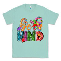 Seafoam Autism be kind Classic Tee - NancyCooperArtShop