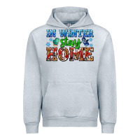 In Winter Stay Home With Gloves Urban Hoodie | Teevron