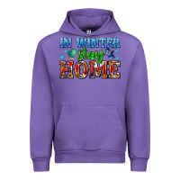 Tulip in winter stay home with gloves Urban Hoodie - AdoDesignShop