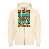Sandshell Welcome fall Zipper Hoodie - Artiststas