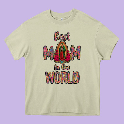Best Mom In The World Heavy Core Tee Designed By Bettercallsaul