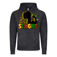 Vintage Black She is strong Black History Vintage Hoodie - HowdyJamesFarm