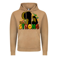 Vintage Camel She is strong Black History Vintage Hoodie - HowdyJamesFarm