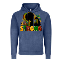 Vintage Denim She is strong Black History Vintage Hoodie - HowdyJamesFarm