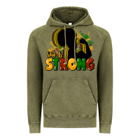 Vintage Olive She is strong Black History Vintage Hoodie - HowdyJamesFarm
