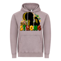 Vintage Zinc She is strong Black History Vintage Hoodie - HowdyJamesFarm