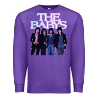 Purple The Babys Classic Perfect Gift Classic Premium Sweatshirt - trangStudio