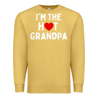 Antique Gold mens i love hot grandpa  i'm the hot grandpa Premium Sweatshirt - trangStudio