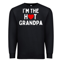Black mens i love hot grandpa  i'm the hot grandpa Premium Sweatshirt - trangStudio