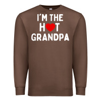 Chestnut mens i love hot grandpa  i'm the hot grandpa Premium Sweatshirt - trangStudio