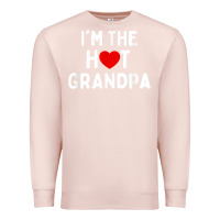 Pale Pink mens i love hot grandpa  i'm the hot grandpa Premium Sweatshirt - trangStudio