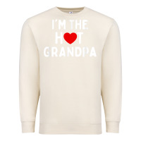 Sandshell mens i love hot grandpa  i'm the hot grandpa Premium Sweatshirt - trangStudio