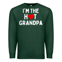 Sports Green mens i love hot grandpa  i'm the hot grandpa Premium Sweatshirt - trangStudio