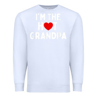 White mens i love hot grandpa  i'm the hot grandpa Premium Sweatshirt - trangStudio
