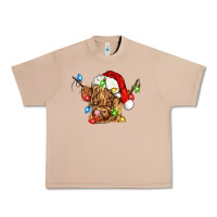 Burro christmas heifer cow Urban Heavy Tee - CowGirlArtShop