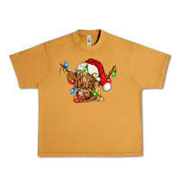 Peanut Butter christmas heifer cow Urban Heavy Tee - CowGirlArtShop
