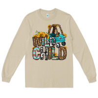 Mushroom wild child kids car Long Sleeve Tee - OliviaCreatesArt