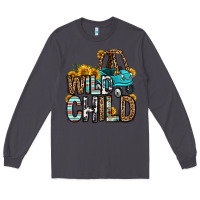 Smoke wild child kids car Long Sleeve Tee - OliviaCreatesArt
