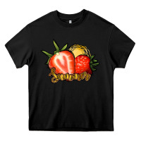 Black Strawberry Summer Heavy Core Tee - Bettercallsaul