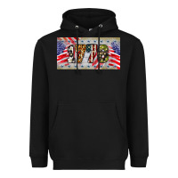 Black 1776 4th of july license plate Heavyweight Hoodie - BarkalooDesign