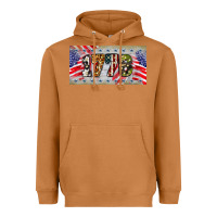 1776 4th Of July License Plate Heavyweight Hoodie | Teevron