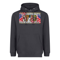 Smoke 1776 4th of july license plate Heavyweight Hoodie - BarkalooDesign