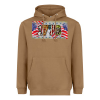 Toasted Coconut 1776 4th of july license plate Heavyweight Hoodie - BarkalooDesign