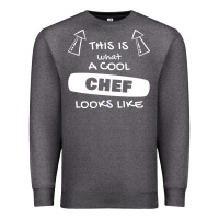 Charcoal Heather chef t  shirtthis is what a cool chef looks like t  shirt Premium Sweatshirt - trangStudio