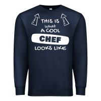 Navy chef t  shirtthis is what a cool chef looks like t  shirt Premium Sweatshirt - trangStudio