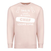 Pale Pink chef t  shirtthis is what a cool chef looks like t  shirt Premium Sweatshirt - trangStudio